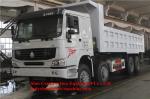 Tractor Trailer Dump Truck Heavy Duty Commercial Trucks 30m3 Front Lifting