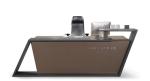 Business Exhibition Reception Desk Furniture , Wood Reception Desk OEM / ODM