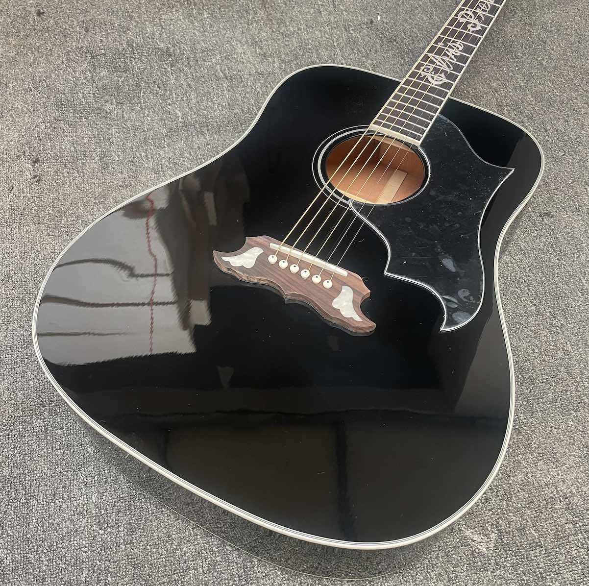 Custom GIBSON STYLE Elvis Presley Dove Acoustic Guitar