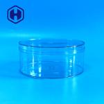 Round Biscuit Cookies Clear Plastic Packaging Box 620ml