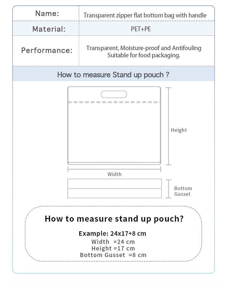 Takeaway Zipper Top Roast Chicken Packaging Plastic Bopp Microwave Safe Food Packaging