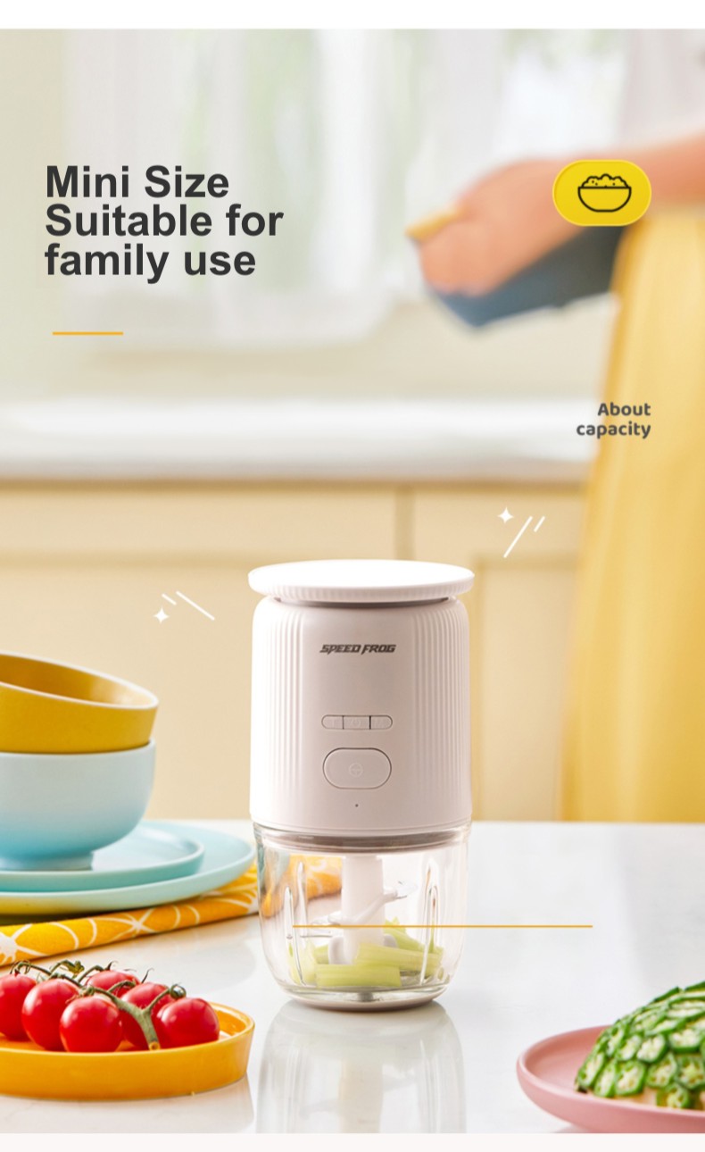 Home Use Portable Juicer 300ml For Baby Food Fruit Multifunction Kitchen Chopper