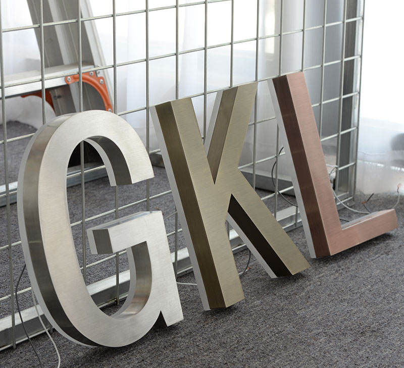 Building Wall Commercial Backlit Advertising Outdoor Light Store Front Letter Logo Business 3D Shop Custom Illuminated Led Sign