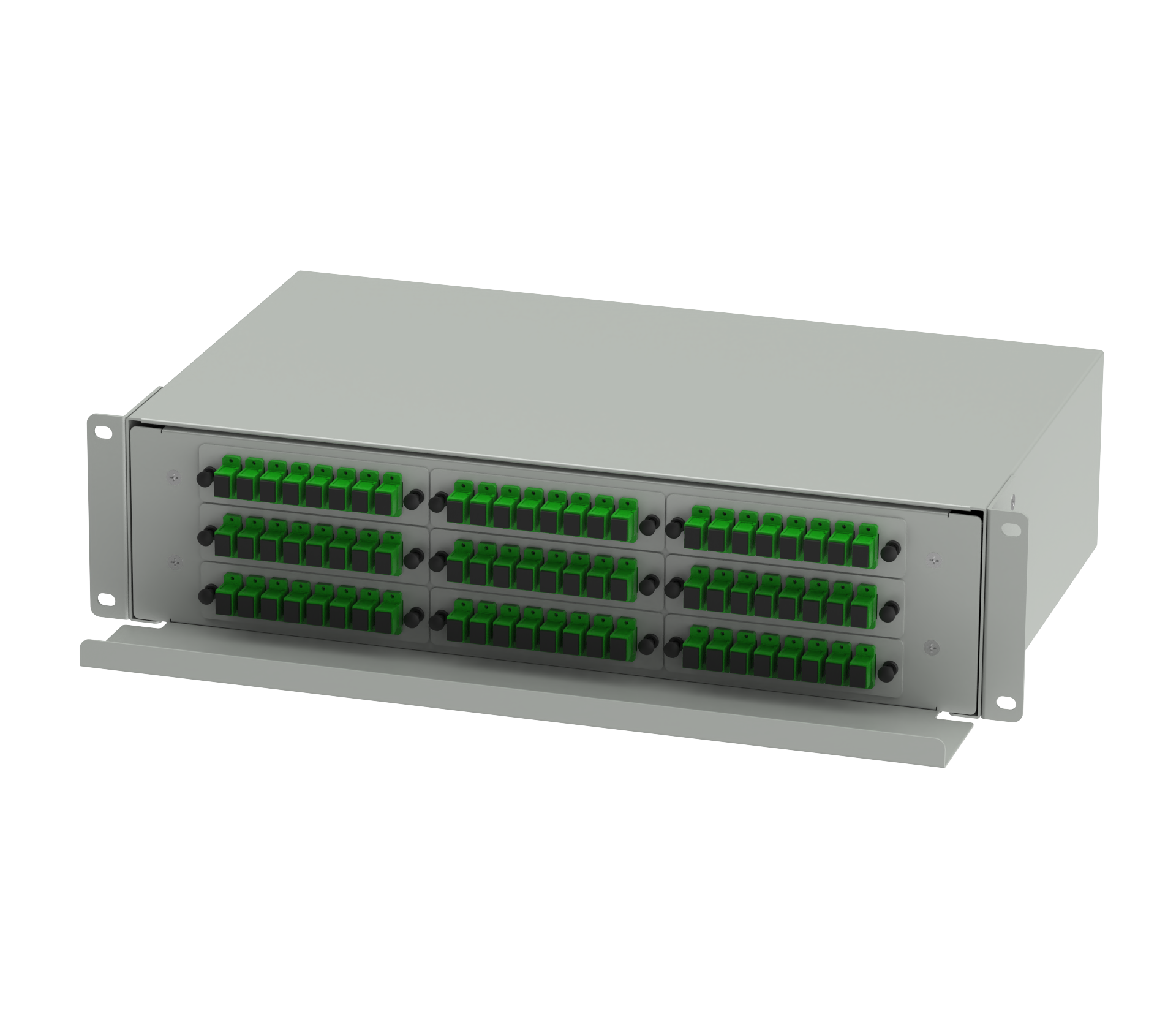 SC UPC Connector Optic Fiber Distribution Patchpanel for FTTH Network in Data Center