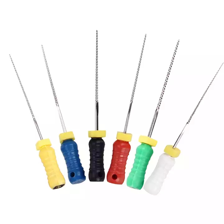 Dental instruments stainless steel root canal file K file, manual multi-model, used for root canal treatment and filling
