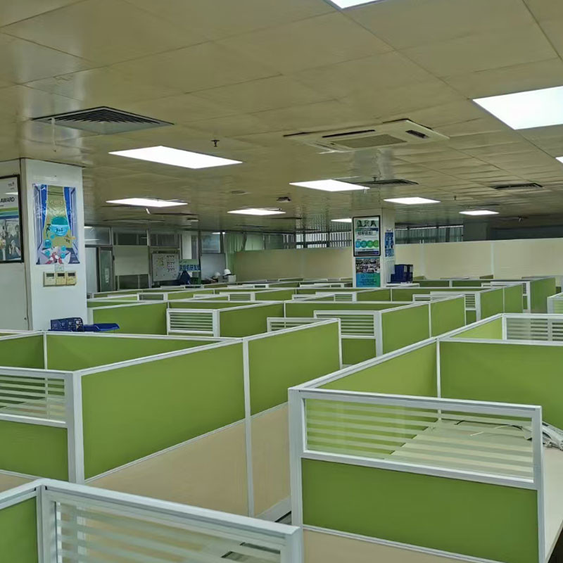 Green 2 4 6 Seater Office Workstation Desk For 2 4 6 Person People