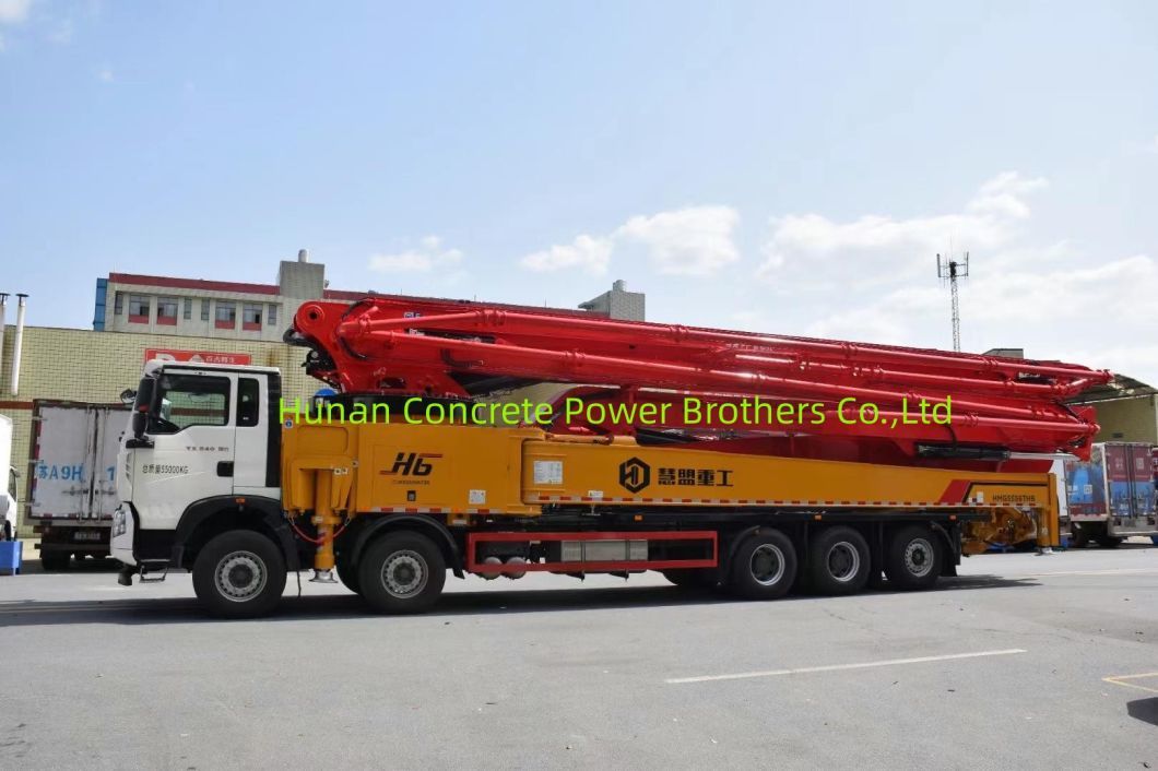 New 75m Concrete Pump Truck Concrete Boom Pump