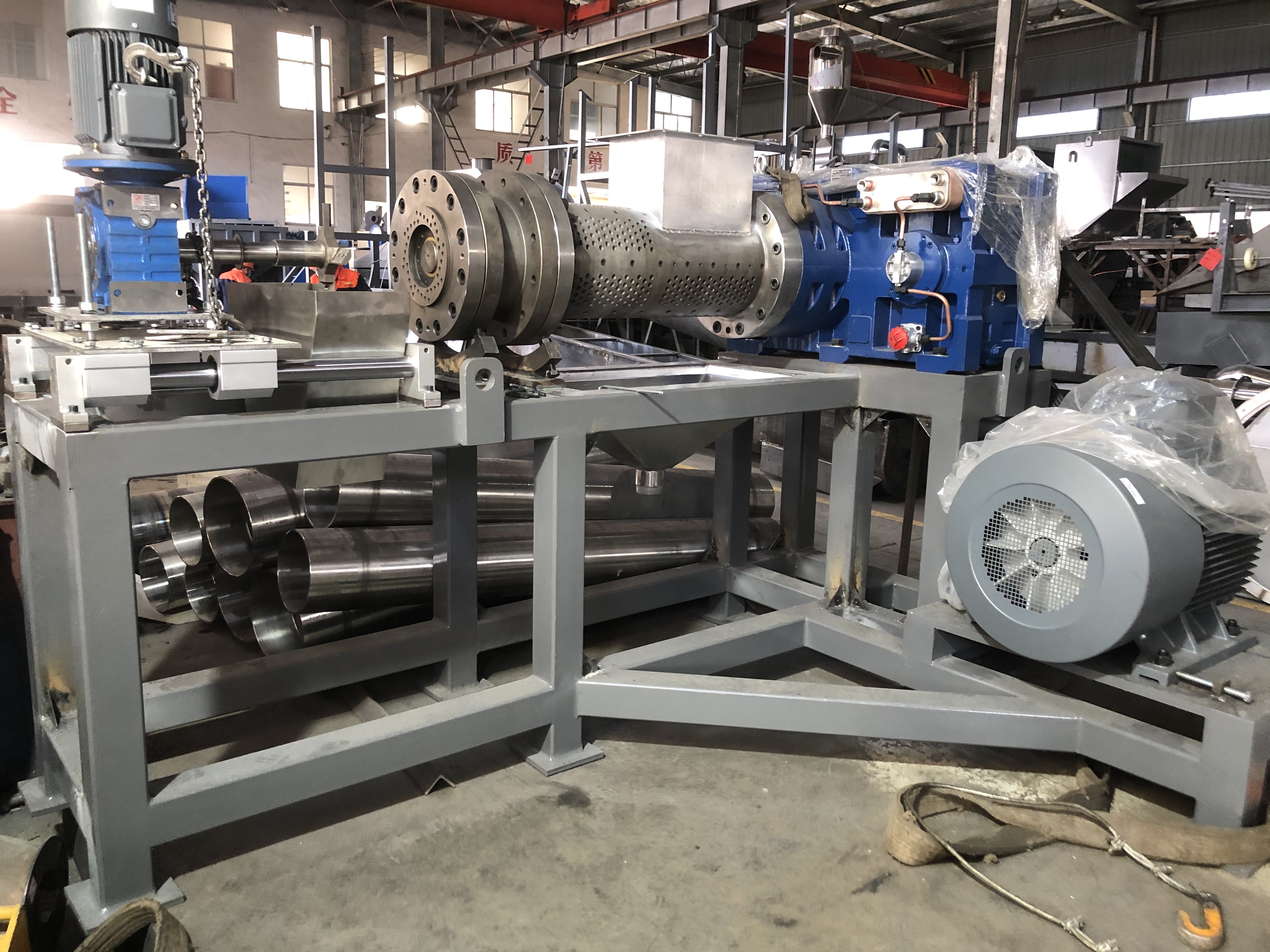 Hot Cut PE PP Plastic Pelletizing Machine 300-1000kg/H PET Pelletizer