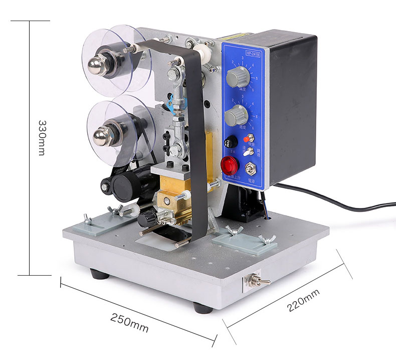 Automatic Industry Hot Stamping Date Batch Expiry Coding Machine for Plastic Bags HP-241B