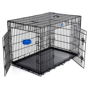 Quality Puppy Metal Dog Kennel Fence Garden Easy Hand Carried Tightly Closed Door wholesale