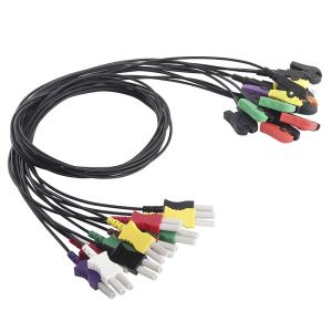 Quality Spacelabs Radio Translucent Wire 1 Meter Transparent 10 Lead ECG Lead Cable wholesale
