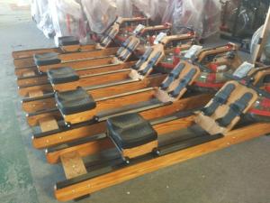 Quality adjustable water wooden rowing machine Germany quality wholesale
