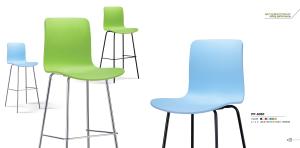 Quality modern fashionable plastic bar chair wholesale