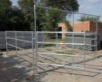 Heavy Duty Hot Dipped Galvanized Corral Panel Fence Round Pipe Horse Panels