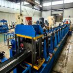 Expressway Roll Guardrail Forming Machine Line 100ft/Min