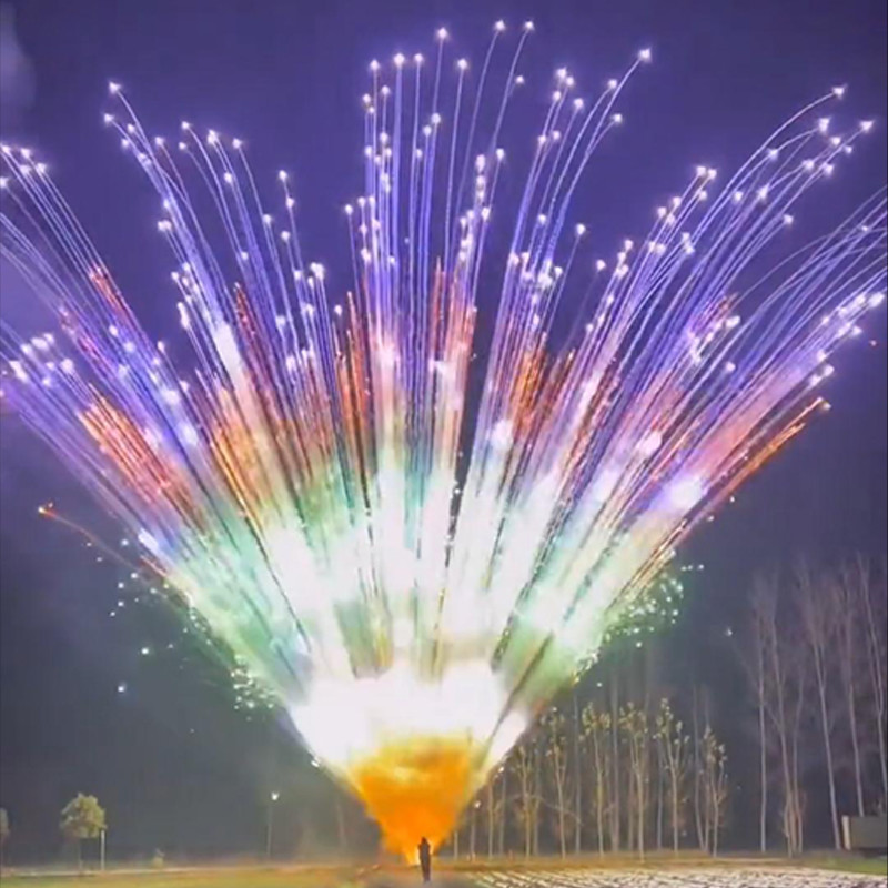 Chinese Professional Pyrotechnics Christmas Festival Cake Fireworks Outdoor