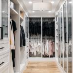 Modern Walk-in Closet Furniture end Wooden Wardrobe with Contemporary Design