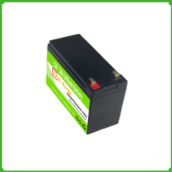Rechargeable Deep Cycle Lithium Storage Battery Solar Use 12V 5Ah for Solar Power System