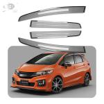Dark Smoke Window Visor Rain Guards For Car Windows