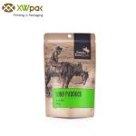 Aluminium Foil Lined Custom Printed Kraft Bags , Hot Food Printed Kraft Paper