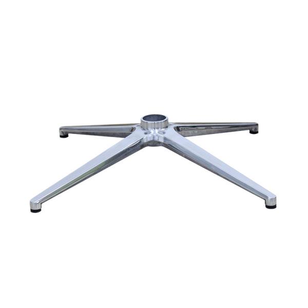 Modern Aluminum Die Cast Metal Office Chair Base Customizable Color 657,560mm