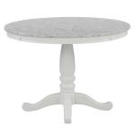 White Tomile 4 Persons Dining Room Table And Chair Set Of 5 Pieces