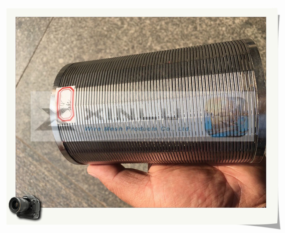 Sand Control Water Well Screen Pipe 5 - 11mm Thickness Anti Corrosion Pipe