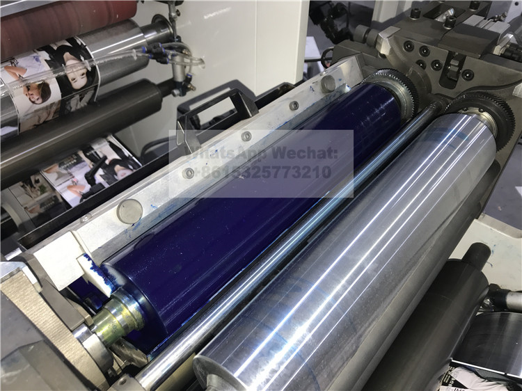 330/420 Plus Intermittent Rotary Label Die Cutting Machine With Flexo Print And Slitting