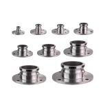 Versatile WZ SS 304 316 F Type Camlock Coupling with Flange Ending