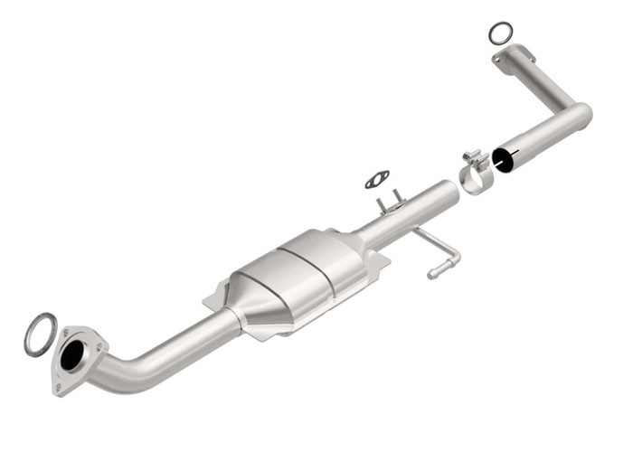 2003 Center Catalytic Converter Honda Civic EX GX HX 1.7L