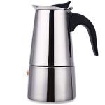 SGS 100ml To 450ml Mini Moka Pot Stainless Steel Stovetop Espresso Maker