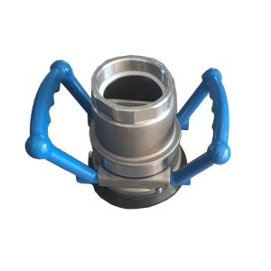 Quality Bulk Petroleum Tanker Parts Vapor Recovery Couple 4inch wholesale