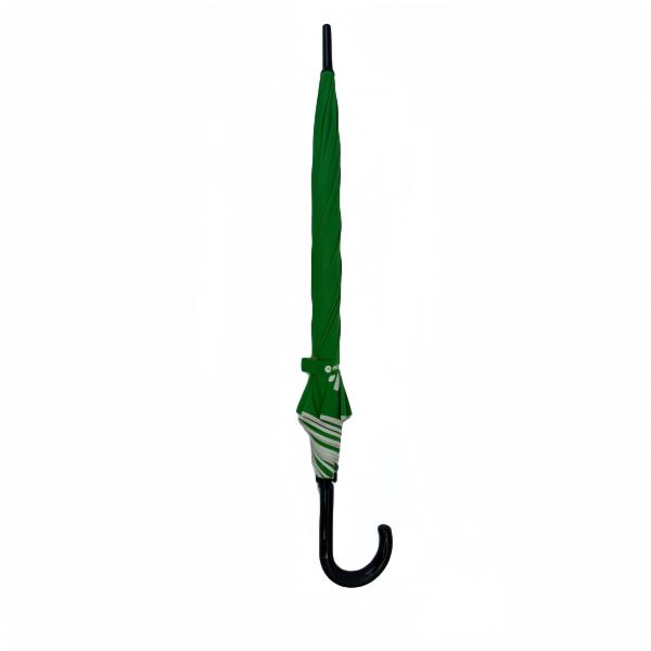 Metal Fiberglass Frame 23Inches Straight Umbrellas 190T Pongee Fabric Material