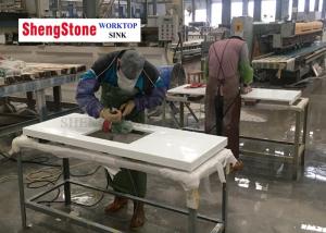 Quality Nano White Polishing Crystal Glass Countertops , Nano Crystallized Glass Panel wholesale