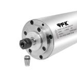 Lightweight 1.5kw ER16 Water Cooled Spindle Motor 4.35KG Frequency 400Hz