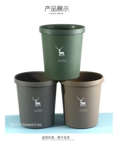 Quality European Retro Dustbin Without Cover For Apartment Home Society wholesale