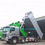 SINOTRUCK HOWO A7 371hp 8x4 12 wheeler Heavy Duty Mining Dump/ Dumper Truck For