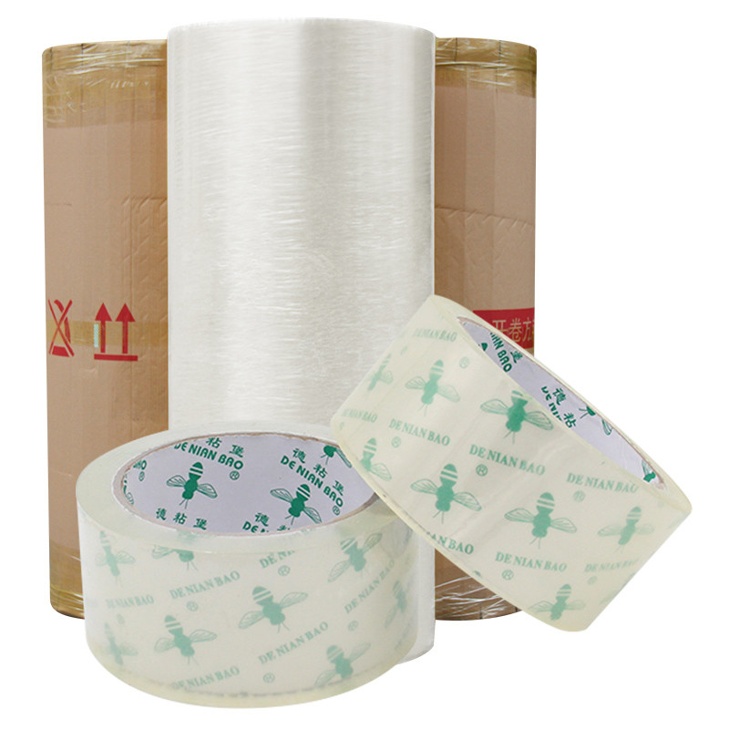 Bopp Packing Jumbo Roll Tape Bopp Tape Jumbo Roll Single Sided Acrylic Adhesive