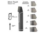 Stainless Steel Rechargeable Shaving Machine Trimmer 90min Charging 600mAh