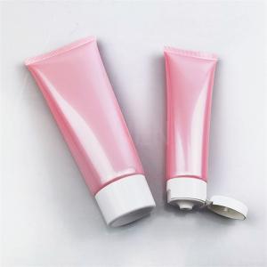 Quality Transparent Clear Plastic Cosmetic Tube Packaging Cream With Screw Up Cap wholesale