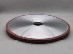 D200 Grit Resin Bonded Diamond Grinding Wheel Flat Shape Aluminium