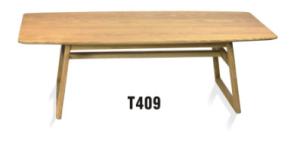 Quality America style mid century rectangle wood coffee table furniture wholesale
