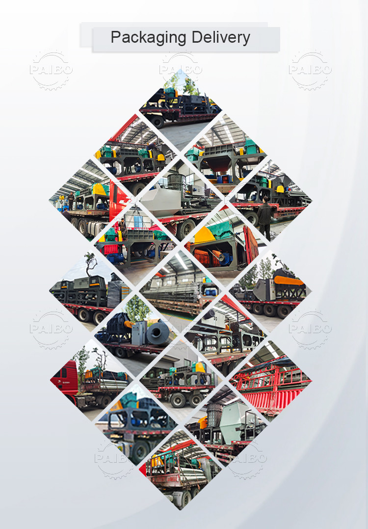 Car Metal Frame Shredding Equipment Dual-Shaft Shredder Machine In USA For Scrap Metal Recycling Plant