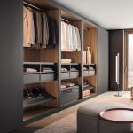 Contemporary Design Wooden Wardrobe Closet for High End Bedroom Furniture in