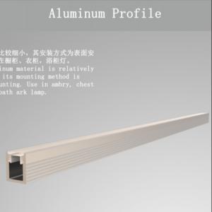 Quality Small LED Aluminium Housing Profile Anodized W8mm*H9mm Surface Mounted wholesale