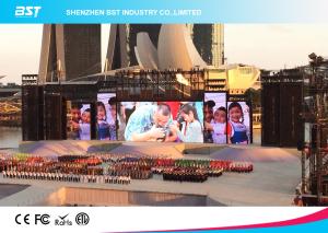 Quality High Brightness P4.81 Outdoor Full Color Led Display Video Wall Rental 6500nits wholesale