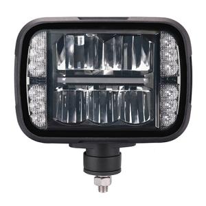 Quality Black SAE 5 X 7 LED Snow Plow Headlights 30W 6000K High Low Beam wholesale