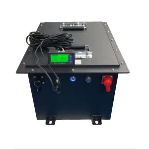 Quality 105Ah Golf Cart Lithium Iron Phosphate Battery With Over Current Protection 520*268*220mm wholesale