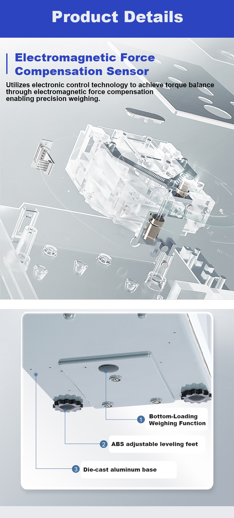 100g0.1mg Analytical Balance 0.0001g Balance Weighing Balance For Laboratory