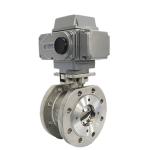 Dn65 Flange Connection Heavy Duty Electric Motorized Ball Valve